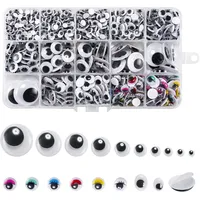 CareHabi Selbstklebend Wackelaugen 1200 Stück