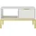 petits-meubles Couchtisch Seattle Weiß MDF 80 x 45,4 x 60 cm