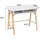 Mobili Rebecca Kinderschreibtisch Meryta 70 x 90 x 50 cm Kiefer MDF weiß braun blau