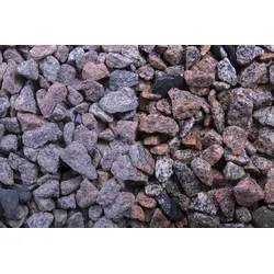 Schottischer Granit Splitt in verschiedenen Körnungen