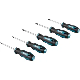 Makita Schraubendreher-Set E-10534 5-tlg. Blau/Schwarz