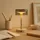 Brilliant LED Tischleuchte "Razor", beige, 1, Ø 12cm H: 26cm, 1 Stk., Leuchten, LED Akku Leuchte, 26 cm, 260 lm, 2700 K, Wireless Charging, dimmbar, LED Tischleuchte