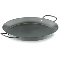 Lacor – 60159 – Paella-Pfanne aus Karbonstahl, antihaftbeschichtet, geeignet für Gasherde, Glaskeramik