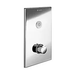 Schell Linus d-c-t Fertigmontageset 019182899 Frontplatte edelstahl, CVD-Touch-Elektronik, Thermostat