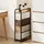 Homcom Kommode Schrank 4 Schubladen 80 x 30 x 75 Mehrfarbig