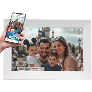 Denver Frameo PFF-1024 digitaler Bilderrahmen 16 GB 10,1 Zoll "Gratis Versand"