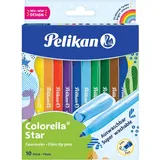 Pelikan Colorella Star C302 Filzstifte farbsortiert, 10