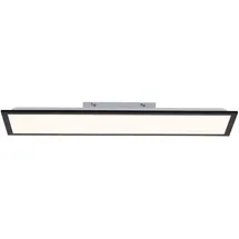 just light. Flat 1 rechteckig schwarz Aluminium