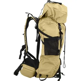 vidaXL Wanderrucksack Khaki 100 L Oxford-Gewebe - Braun