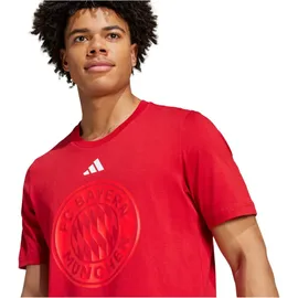 adidas FC Bayern München DNA Graphic T-Shirt Team Power Red 2 M