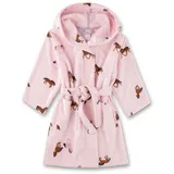Sanetta - Kid's Bathrobe AOP - Bademantel Gr 98 rosa