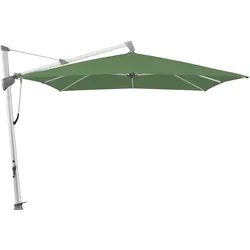 Glatz Ampelschirm Sombrano S+ 400 x 300 cm Polyacryl Grün Dunkelgrün