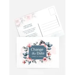 Save the Date Karten selbst gestalten mit Spruch und Fotos im Onlinedesigner bei Meine-Kartenmanufaktur.de