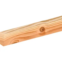 OSMO Fassade Rautenleiste Douglasie 27x68 sf 420cm Kanten gerundet, gehobelt VE 6 Stk.