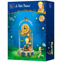 pantasy Der kleine Prinz Zeitreise-Bausteinset, inklusive transparenter Schutzabdeckung, perfekte Wahl für Fans des kleinen Prinzen, Heimdekoration und Geschenke