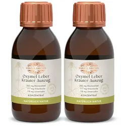 Oxymel Leber Kräuter-Auszug mit Mariendistel, Artischocke und Löwenzahn