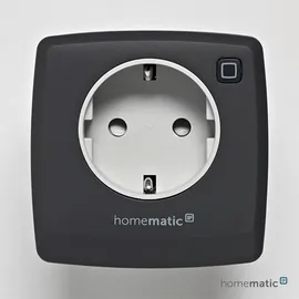 Homematic IP Smart-Home-Steckdose Anthrazit