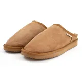 Hausschuhe Lammfell Modell ISLAND Pantoffel camel 47 - 47