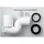 Laufen Spezialablaufbogen 899025000001 Abgang senkrecht Wandabstand 220-350 mm, H8990250000001