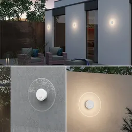 doporro Wegeleuchte LED 6W ⌀30cm wetterfest IP65 sandweiß