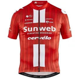 Craft Sunweb Replica Short Sleeve Jersey Men sunweb red/white (426000) XS