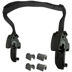 Ortlieb QL2.1 Mounting Hooks (16-mm) and Adjustable Handle neutral