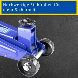 Goodyear Rangierwagenheber 3 Tonnen Stahl Blau/Schwarz