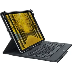 Logitech Universal Folio mit integrierter Tastatur für 9-10"-Tablets mit Apple-, Android- oder Windows-Betriebssystem