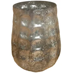 Gilde (Casablanca) Windlicht Rustico 14 cm - antik-beige -