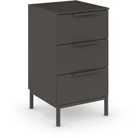 Rauch Nachttisch, Nachtschrank Nachtkonsole Flipp, (Breite 40 cm), mit 3 Schubladen und Soft-Close-Funktion