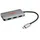 Roline USB 3.2 Gen 1 Hub, 3fach, Typ C Anschlusskabel (PD+Data)
