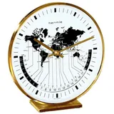 HERMLE Tischuhr Messing Quarzwerk - Hermle Modell: 22704-002100