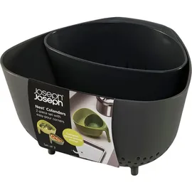 Joseph Joseph Nest Sieb Set grau 22,1 x 23,5 cm 2-teilig