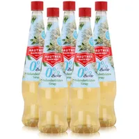 Mautner Getränkesirup Holunderblüte 0% Zucker 0,7L - Softdrink (5er Pack)