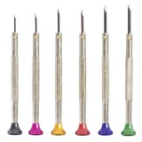 TOOLCRAFT 12-delig Uhrmacher-Schraubendreher-Satz 12teilig Klingenbreite: 0.8 mm, 1 mm, 1.2 mm, 1.4