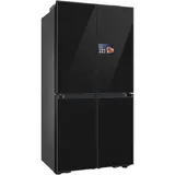 Samsung RM90F67CECEF RM94F French Door Kühlgefriekombination (654 l, E, 1853 mm hoch, Clean Deep Charcoal (Glas))