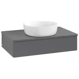 Villeroy & Boch Antao Waschbeckenunterschrank L08_1 800x190x500mm L08010GK mit Beleuchtung FK/AP: GK/0