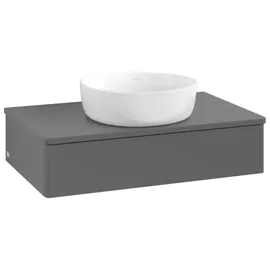 Villeroy & Boch Antao Waschbeckenunterschrank L08_1 800x190x500mm L08010GK mit Beleuchtung FK/AP: GK/0