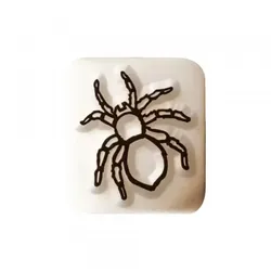 LaDot Stein - "Spinne" (1,5 x 1,5 cm) - Temporärer Tattoo Stempel