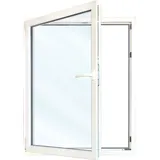 josefmeeth Energiespar-Fenster 76/3 Dreh-Kipp DIN links 100 x 100 cm weiß