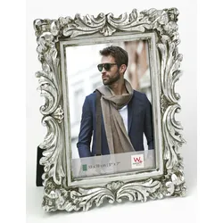 walther + design Saint Germain Portraitrahmen, silber, 13 x 18 cm
