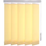 LIEDECO Schiebevorhang 100 x 250 cm gelb 89 mm"