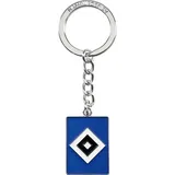 Schlüsselanhänger „Logo” Hamburger SV HSV - 10 x 8 x 0.5