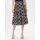 More & More A-Linien-Rock Bedruckt Beige/Schwarz 46