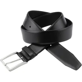 Boss Herrengürtel Leder schwarz 110