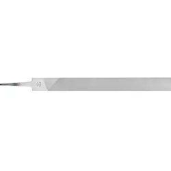 Werkstattfeile Flachstumpf 300mm Hieb 3 für Feinbearbeitung, Schlichten