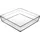 Pasabahce Premium Borcam Auflaufform Glas Weiß 6-tlg.