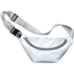 Artist Reflective Bauchtasche, silber