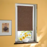 powertec Bella Casa Klemmfix-Rollo, ca.150x80cm, Bambusoptik Braun