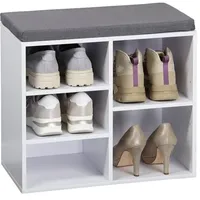 KESPER Schuhschrank mit Sitzkissen 51,5 x 48 x 29,5